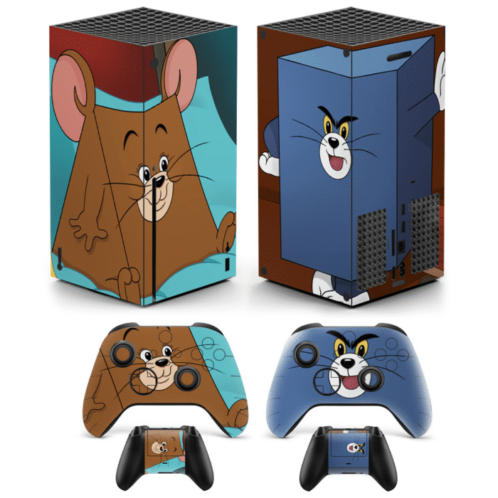 Tom and Jerry Xbox Series X Stickers
