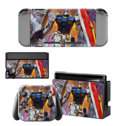 Gear up for battle with this Transformers-themed skin for the renewed version of the Switch